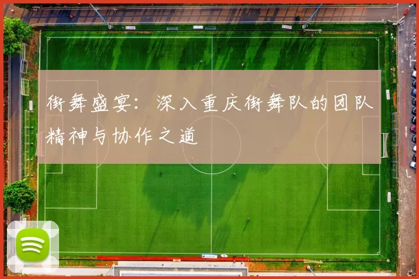街舞盛宴：深入重庆街舞队的团队精神与协作之道